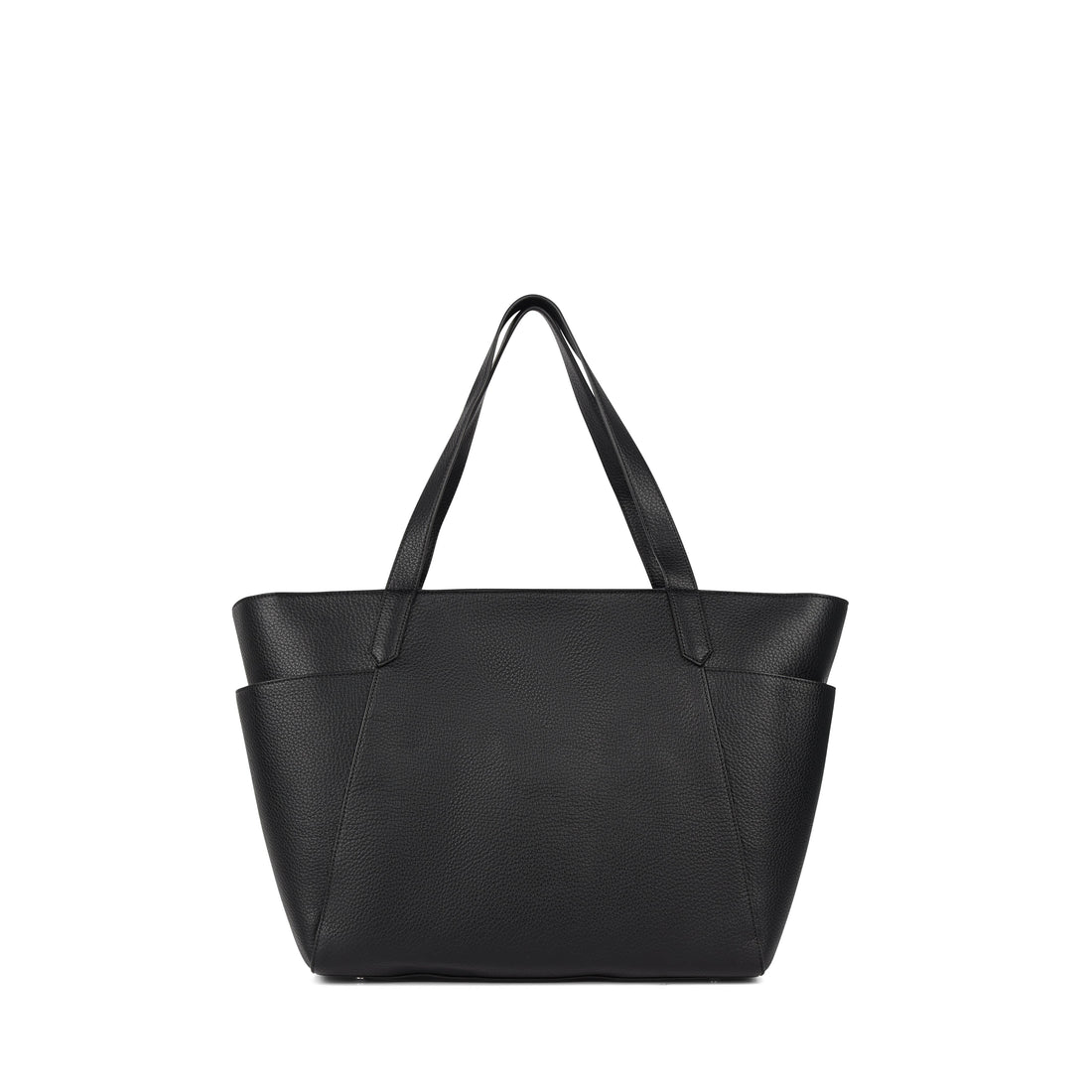 Le Paige – Grand sac fourre-tout en cuir vegan noir