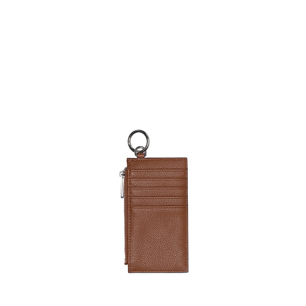 The Phoebe - Affogato Vegan Leather Card Holder