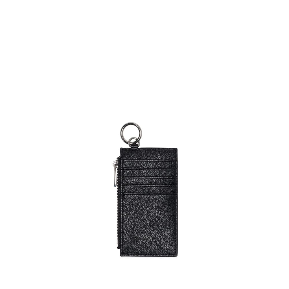 The Phoebe - Black Vegan Leather Card Holder