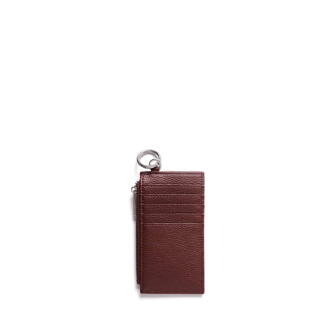Le Phoebe – Porte-carte en cuir vegan cassis