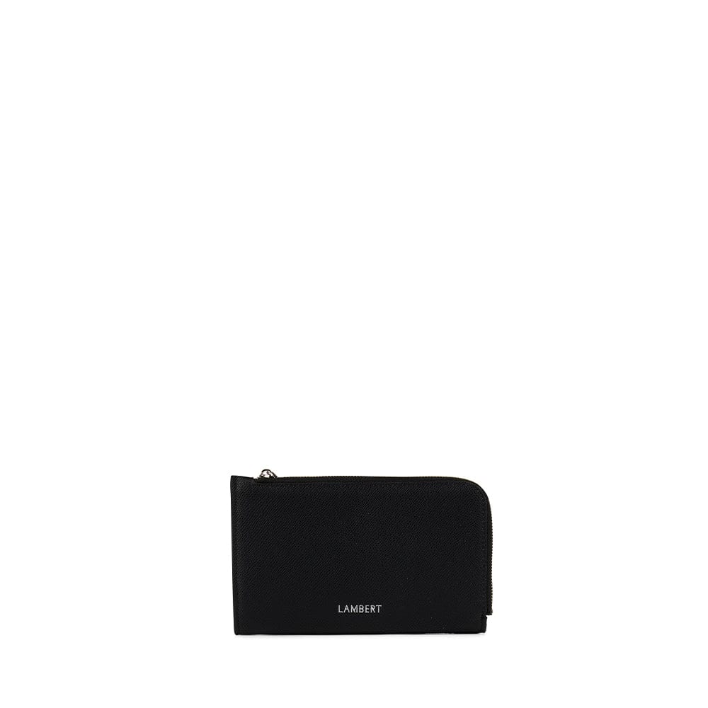 Le Quinn - Portefeuille en cuir vegan noir