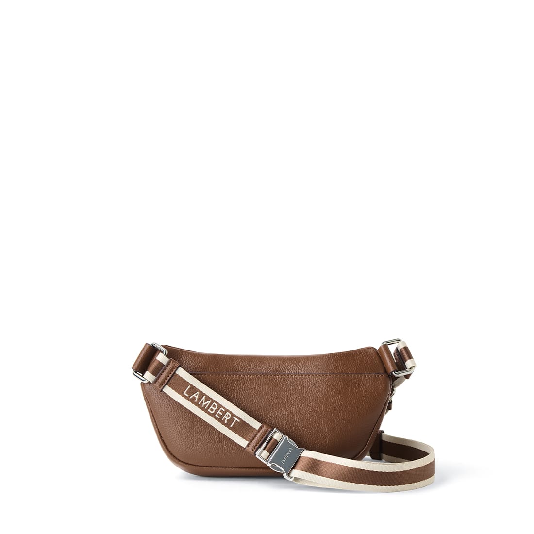 Le Sammy – Sac banane en cuir vegan hazelnut
