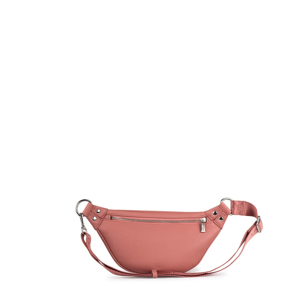 Le Sarah - Sac banane en cuir vegan petal