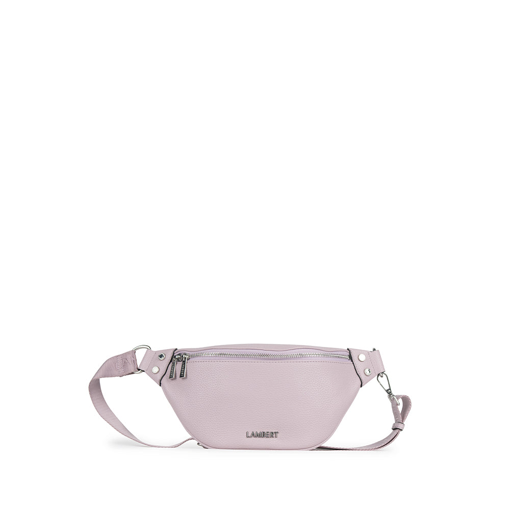 Le Sarah - Vegan Blueberrymilk Leather Belt Bag