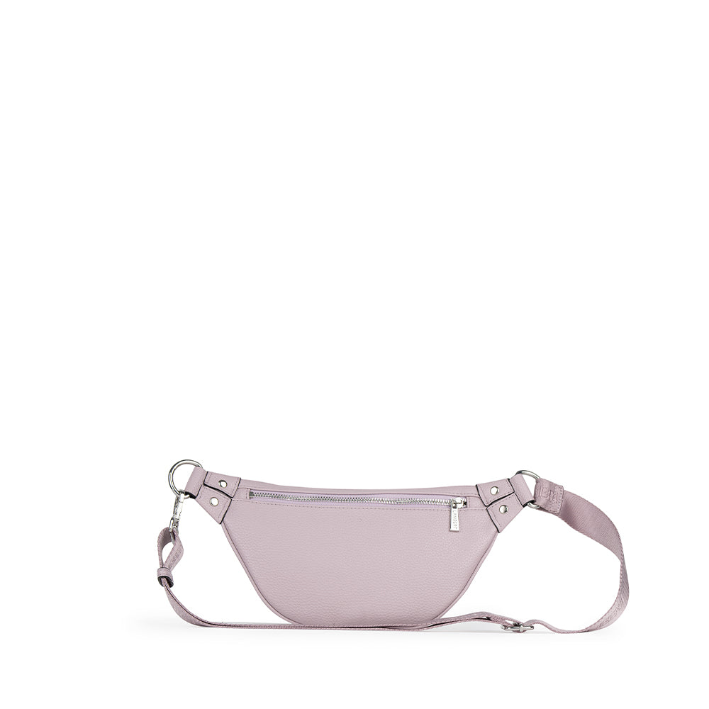 Le Sarah - Vegan Blueberrymilk Leather Belt Bag