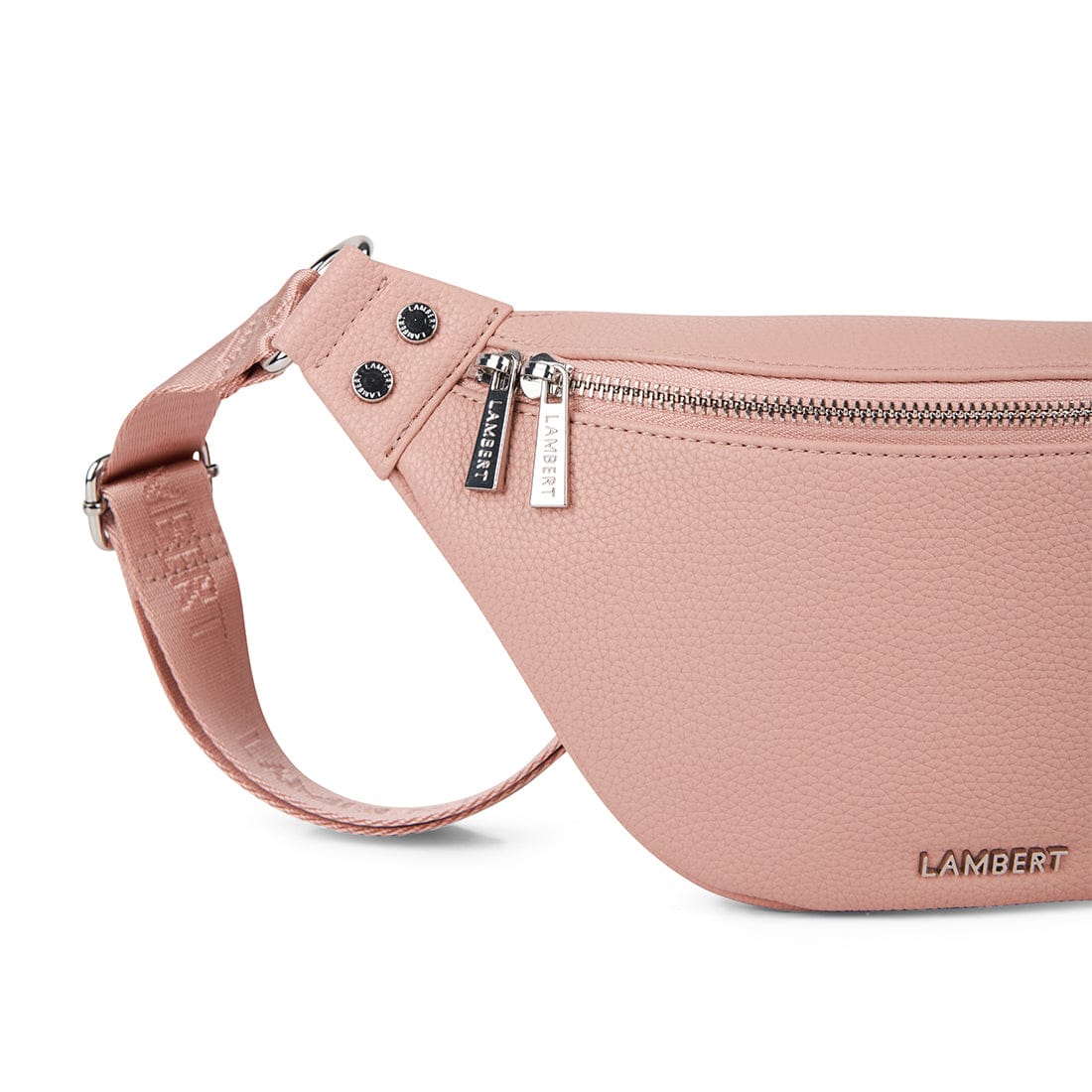 Le Sarah - Sac banane en cuir vegan chiffon