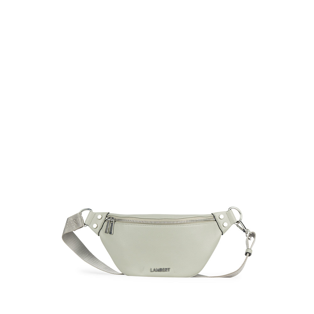 Le Sarah - Vegan Sage Leather Belt Bag