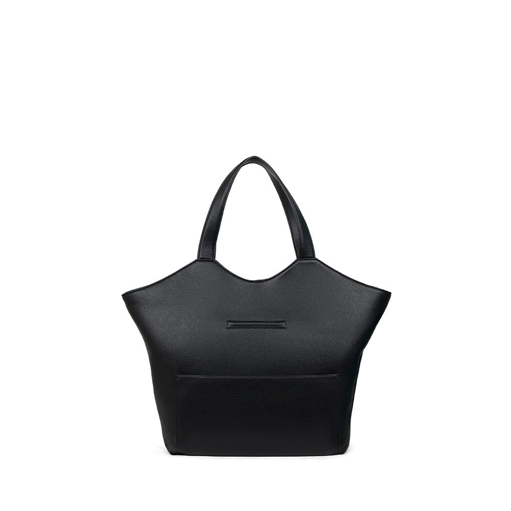 Le Sheila - Sac fourre-tout en cuir vegan noir