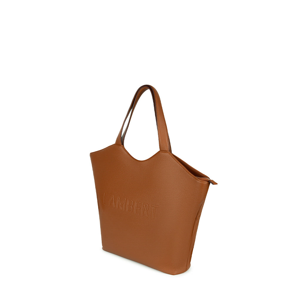 Le Sheila - Vegan Affogato Leather Tote Bag