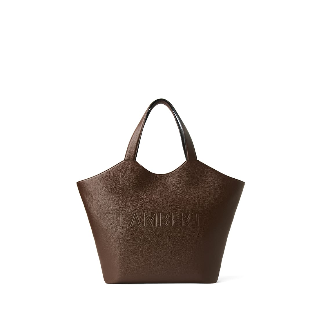 Le Sheila – Sac fourre-tout en cuir vegan chocolat
