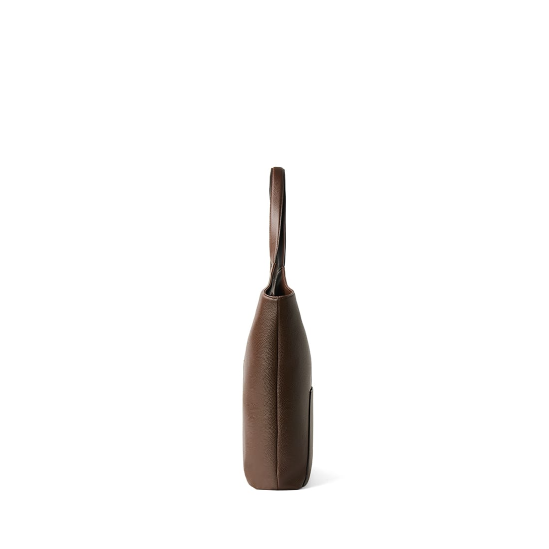 Le Sheila – Sac fourre-tout en cuir vegan chocolat