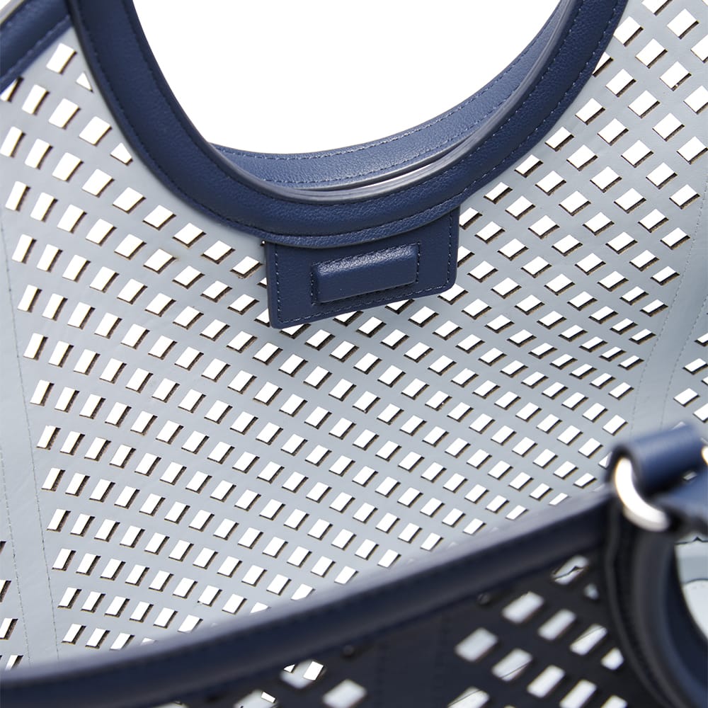 Le Solene – Sac fourre-tout en cuir vegan marine