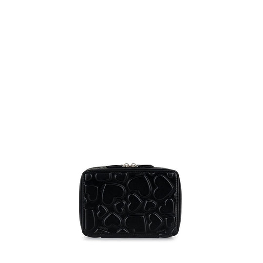 Le Tasha - Vegan Black Leather Jewelry Case