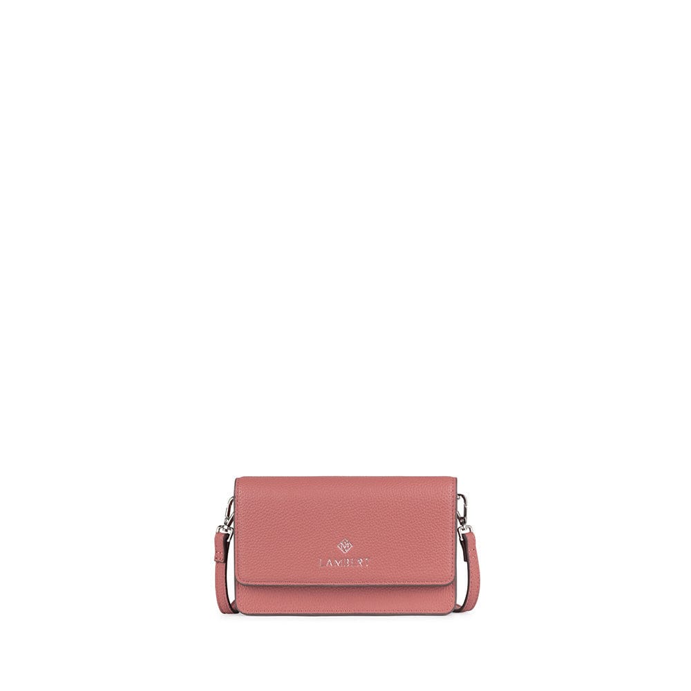 The Tina - Petal Vegan Leather Wallet Small Crossbody Bag