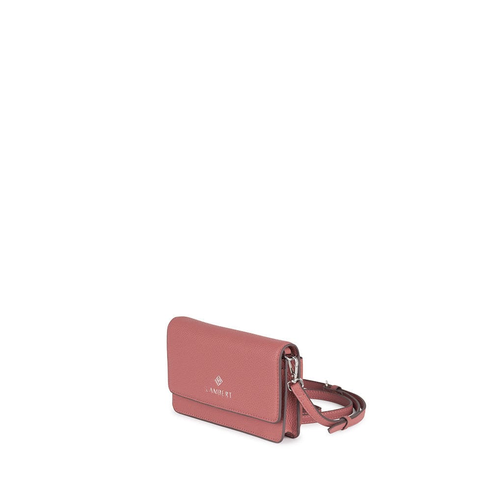 The Tina - Petal Vegan Leather Wallet Small Crossbody Bag