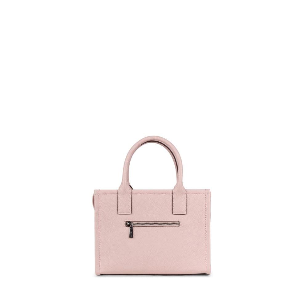 The Tania - Dusty Pink Vegan Leather 2-in-1 Tote Bag