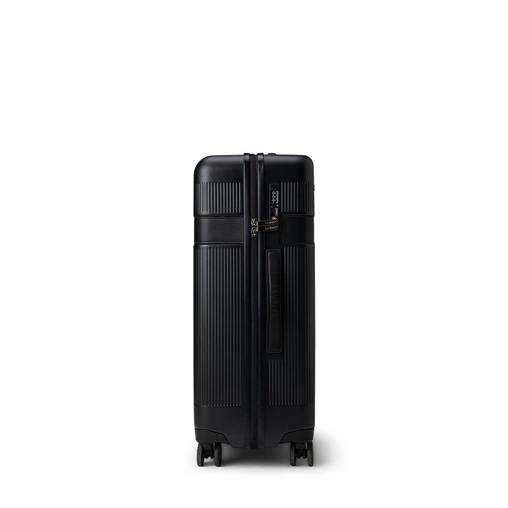 Travel Set  - Medium Black check-in suitcase + Carry-on suitcase