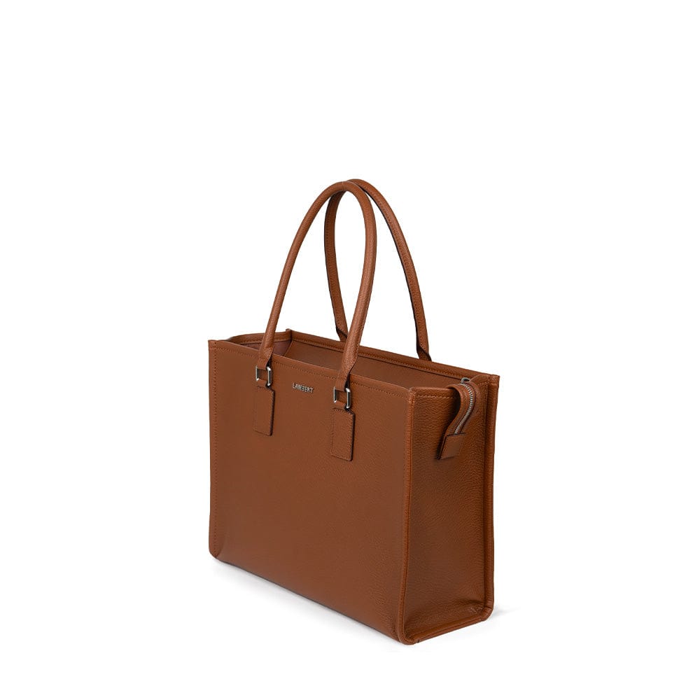 The Valentina - Affogato Vegan Leather 2-in-1 Tote Bag