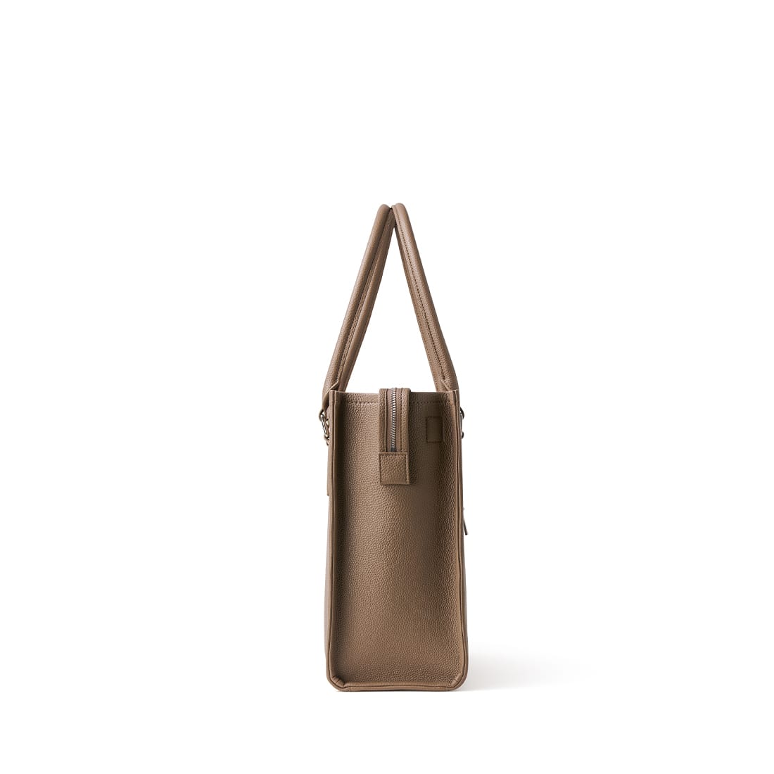 Le Valentina – Sac fourre-tout 2-en-1 en cuir vegan taupe