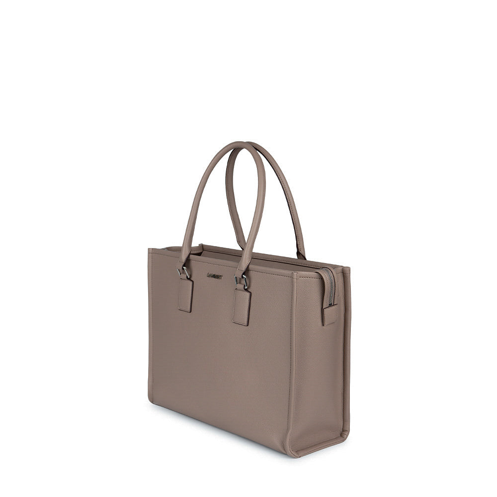 Le Valentina - Sac fourre-tout 2-en-1 en cuir vegan terra