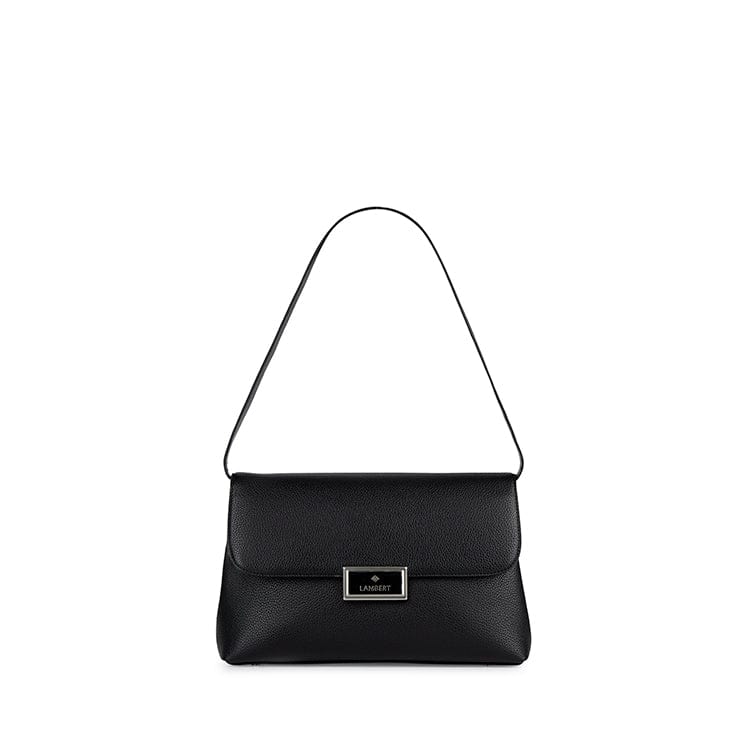 Le Vanessa - Vegan Black Leather Handbag