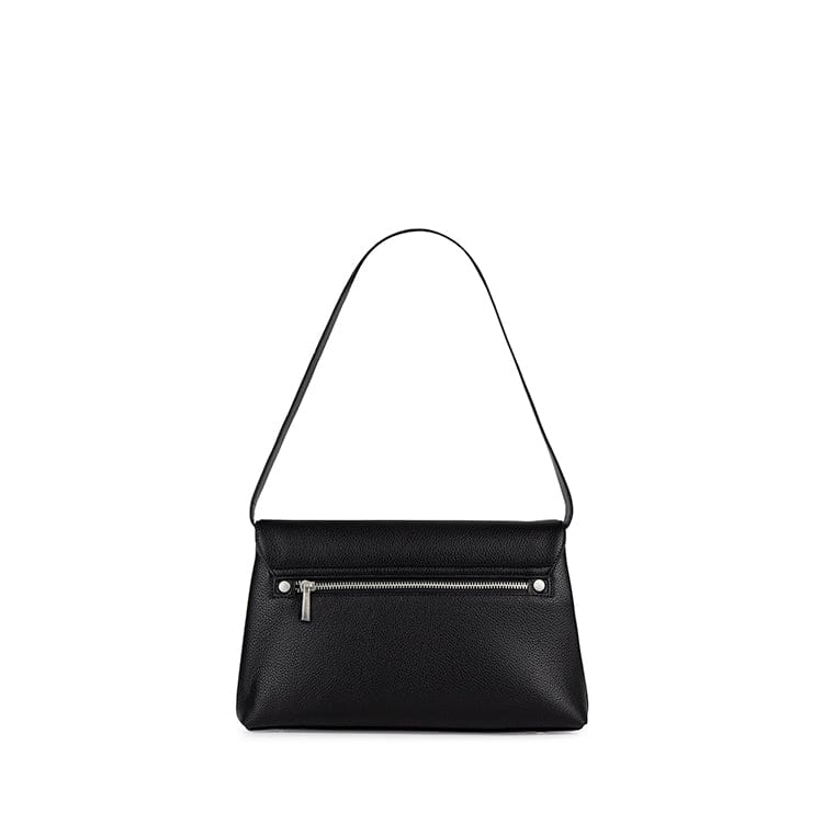 Le Vanessa - Vegan Black Leather Handbag