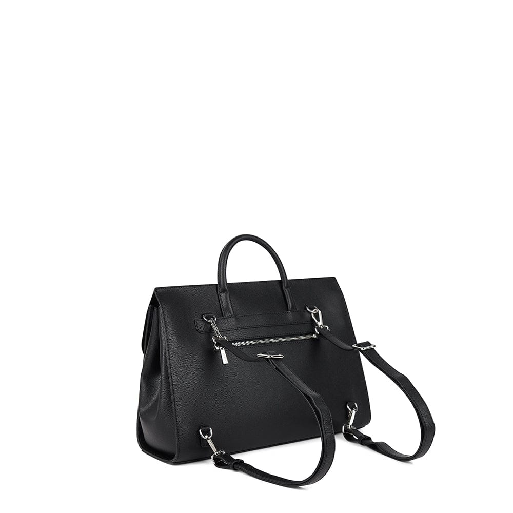 Le Vivienne – Sac à dos 3-en-1 en cuir vegan noir