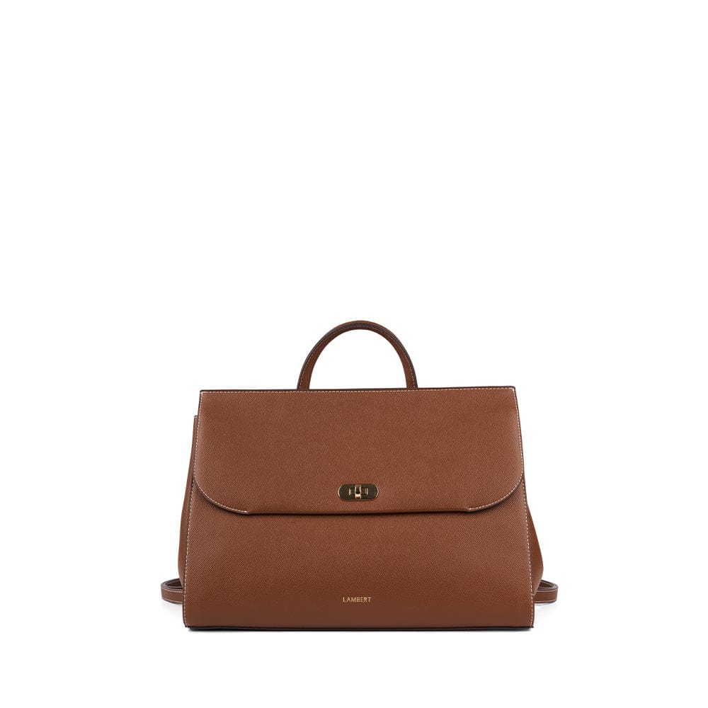 Le Vivienne – Sac à dos 3-en-1 en cuir vegan hazelnut