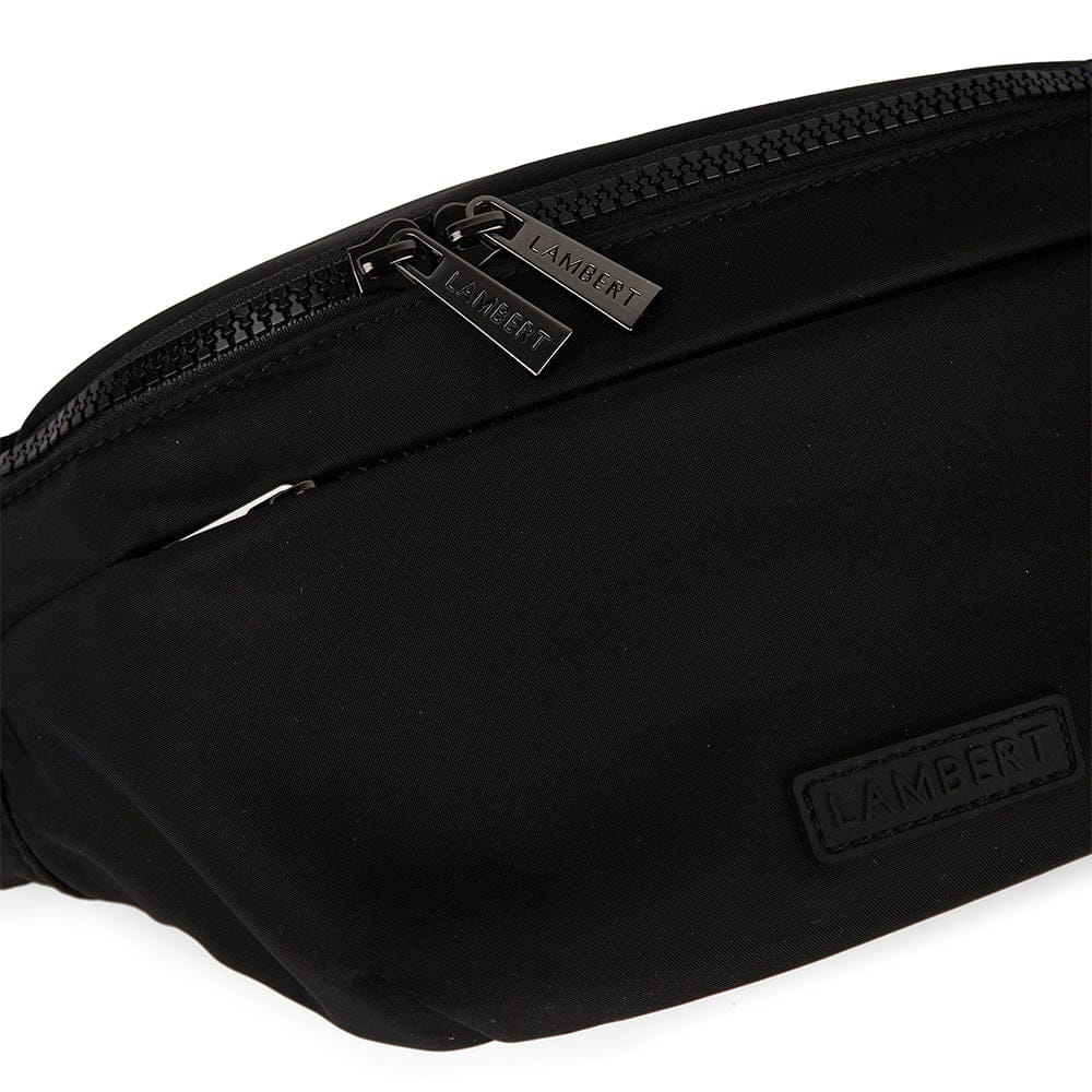 Le Yael – Sac banane en nylon recyclé noir