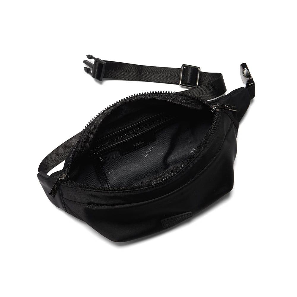 Le Yael – Sac banane en nylon recyclé noir