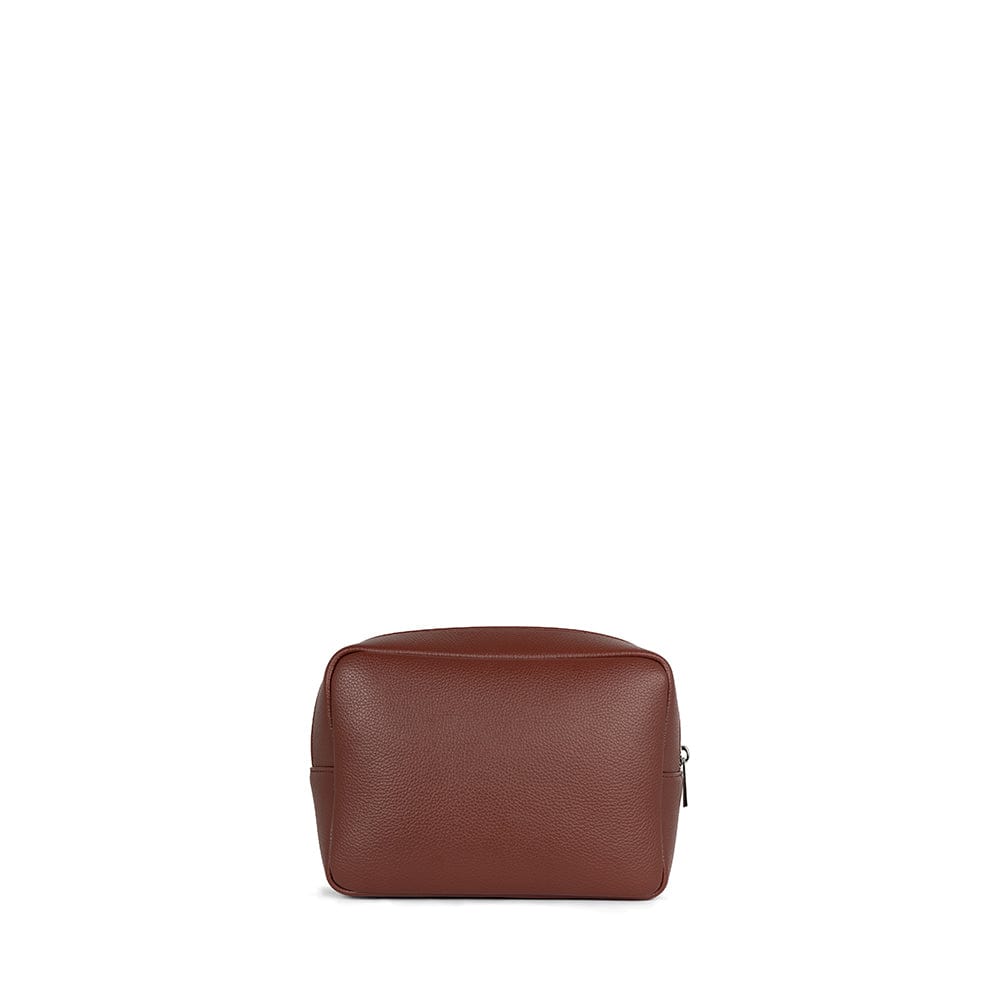 La Zoe - Trousse de toilette en cuir vegan rosewood