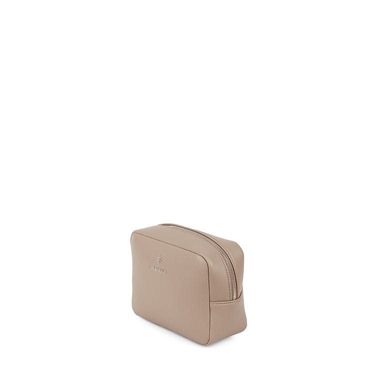 La Zoe - Trousse en cuir vegan terra