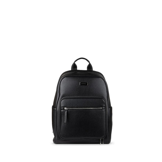 The Blake - Black Vegan Leather Backpack