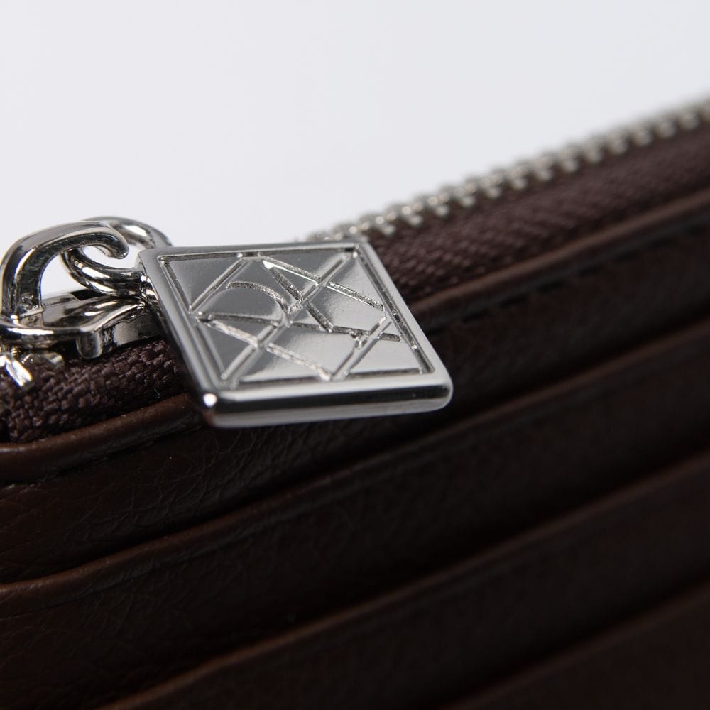 Le Cassie - Porte-cartes en cuir vegan caviar