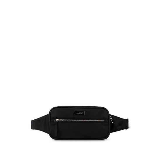 The Jessie - Black Recycled Nylon Belt Bag