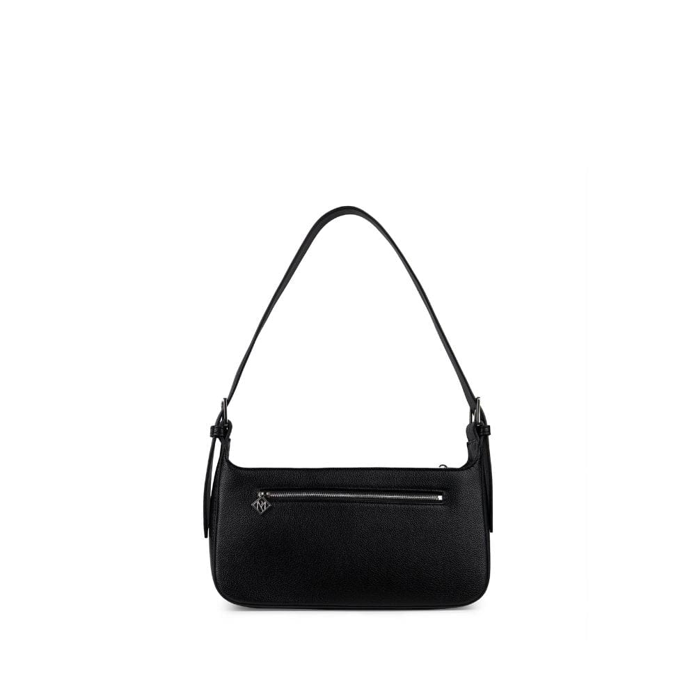 The Madison - Black Vegan Leather Handbag