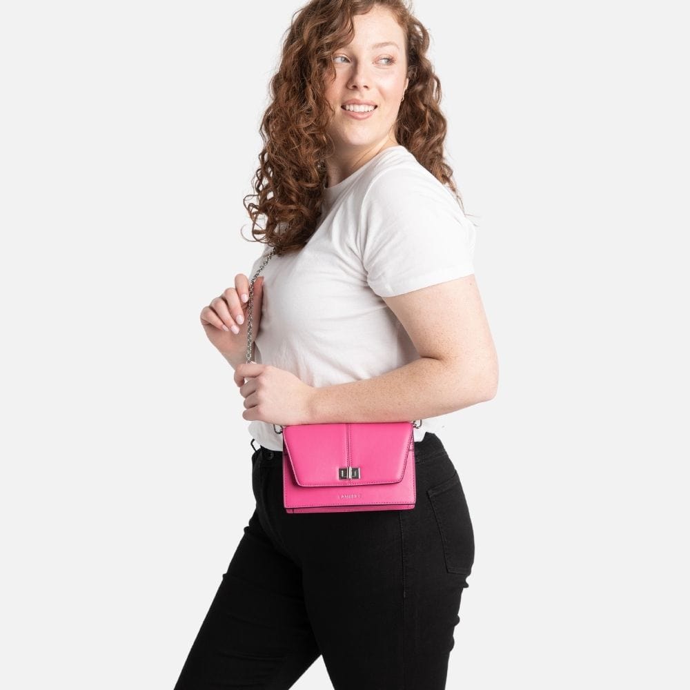 The Molly - 3-In-1 Wildrose Vegan Leather Handbag