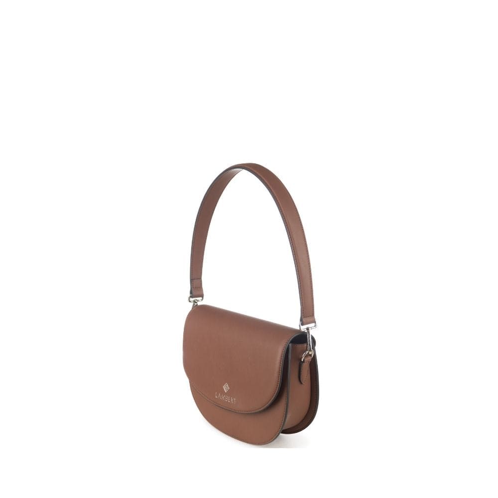 The Naomi - Brunette Vegan Leather 2-in-1 Handbag