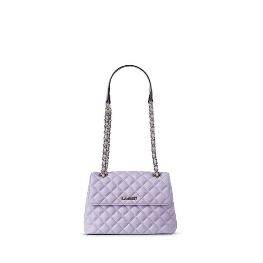 The Penelope - 2-in-1 Lavender Vegan Leather Handbag