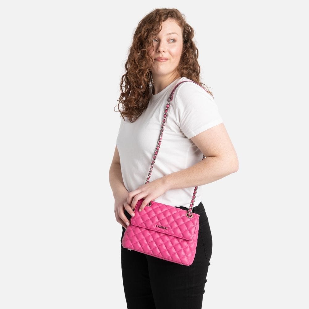 The Penelope - 2-in-1 Wildrose Vegan Leather Handbag  