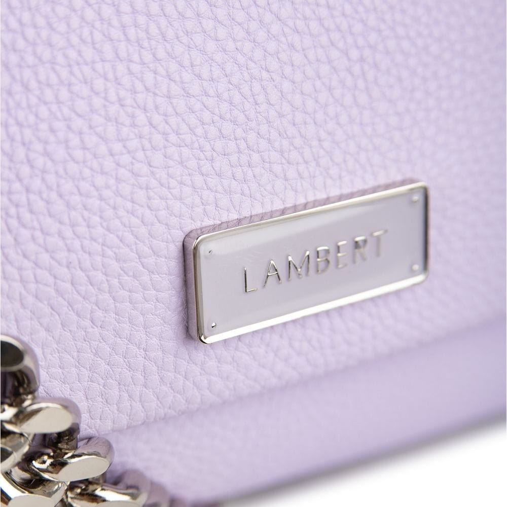 The Valeria - Lavender Vegan Leather Handbag